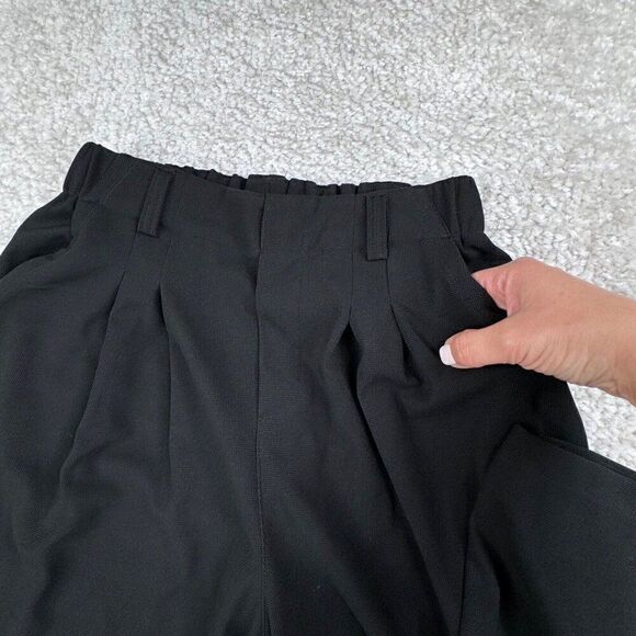 Halara High Waisted Plicated Side Pockets Wide Leg Waffle Pant NEW - Picture 9 of 14